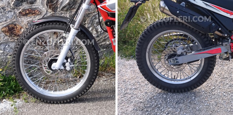I freni a disco Beta Alp 200 - i freni