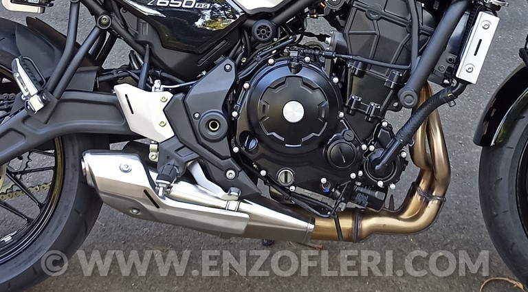 Kawasaki z650rs - scarico e collettori kawasaki z650rs