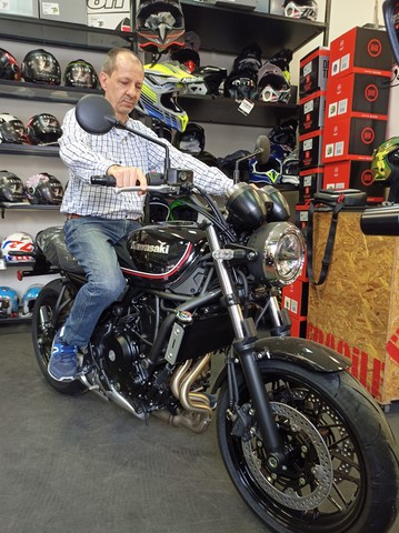 Kawasaki z650rs - La prova statica kawasaki z650rs