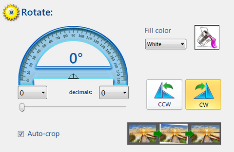 Rotate tool